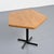 Brown Pentagonal Arcs Table by Charlotte Perriand, 1970s For Sale - Image 8 of 12