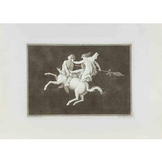 Carlo Nolli, Centaur and Menade, Etching, 18th Century For Sale