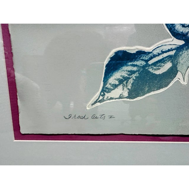 1990s 1990s Original Signed Numbered Catherine O'Connor "Fresh Cuts I" and "Fresh Cuts Ii" Framed Prints - Set of 2 For Sale - Image 5 of 12