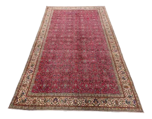 1970s Turkish Red High Quality Area Rug