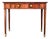 Vintage Federal Flame Mahogany Console Table | Server | Desk For Sale