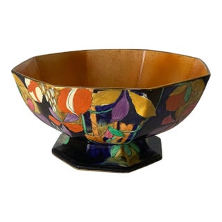 Coronaware by S. Hancock & Sons Octagonal Bowl “Cremorne” Pattern For Sale