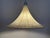 Cocoon Hanging Lamp in the Shape of Tulipan with Turquoise Stripes, 1960s For Sale - Image 4 of 18