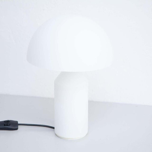 Table lamp designed by vico magistretti in 1977 manufactured by oluce, italy. Designed in 1977 by vico magistretti, over...