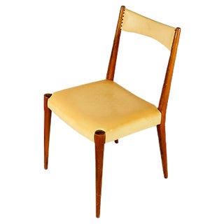 Mid-Century Modern Beech Dining Chairs by Anna-Lülja Praun for Wiesner-Hager, Austria, 1953, Set of 4 For Sale
