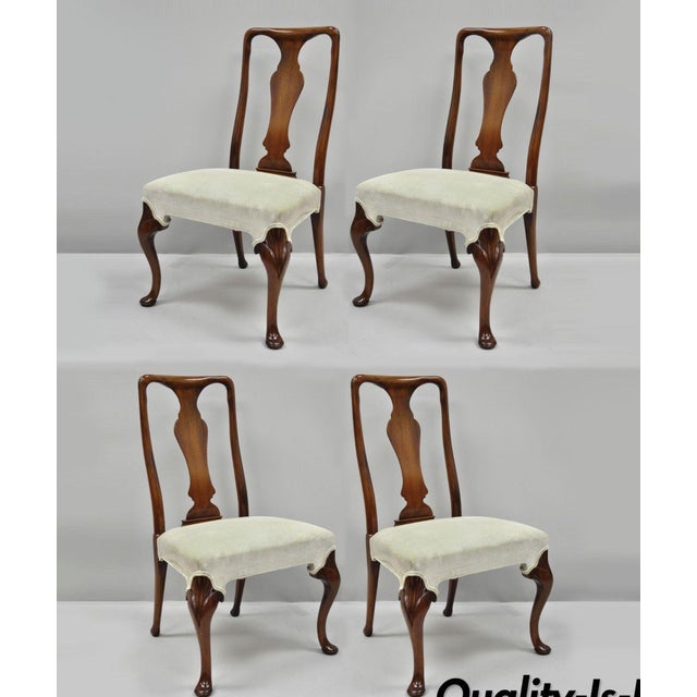 Vintage MidCentury Hickory Chair Company Queen Anne Style Dining