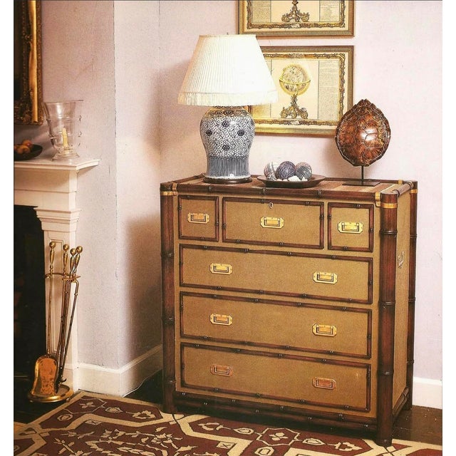 We are very pleased to offer a Cameron chest, circa 1992, from the esteemed early collections of Ralph Lauren Home....
