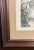 Pair of Vintage Signed Framed Etchings of Chartres Cathedral, Mid-Century For Sale - Image 10 of 15