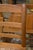 Vintage Set X 6 English Oak Tavern Slatted / Shaped Seat Ladder Back Dining Chairs For Sale - Image 11 of 16