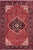 Medallion Persian Tabriz Red/Blue Wool Rug - 7'5'' X 10'3'' For Sale - Image 10 of 10