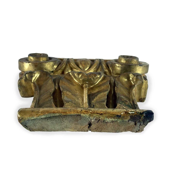 Gilded Capitals, 1800s, Set of 2 For Sale - Image 5 of 9