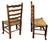 Georgian Farmhouse Ladderback Dining Chairs, Early 19th Century, Set of 10 For Sale - Image 9 of 18