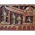 Wood Chinese Vintage Wood Red Golden Relief Carving Wall Hanging Art Plaque For Sale - Image 7 of 8