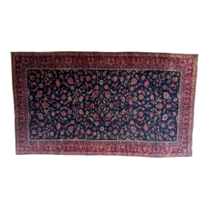 Antique Persian Kashan , 9'10" X 17'