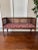 1950s Vintage Mid-Century Modern Cane Back Bench For Sale - Image 9 of 10