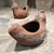 Ceramic Three Terracotta Garden Planters Chicken Art Pottery For Sale - Image 7 of 9