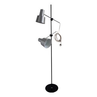 Vintage Floor Lamp with Adjustable Shades, 1960s For Sale