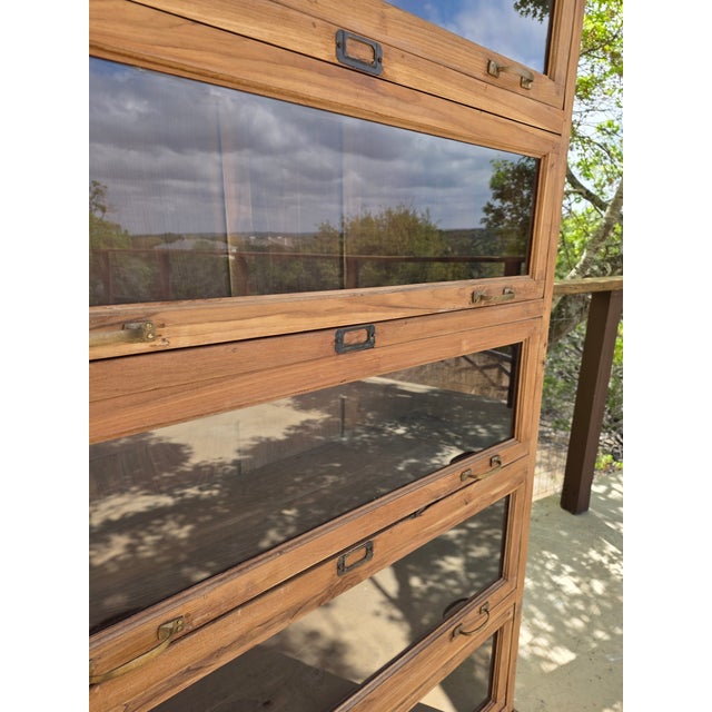 Bookcase Mercantile Collector Display Case Two Available For Sale - Image 10 of 12