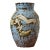 Late 19th Century Qing Qianlong Style Dragon Vase With Turquoise Glaze For Sale
