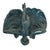 Antique Pemco Baltimore Art Nouveau Enameled Cast Iron Dancer Trinket Dish c.1910 For Sale - Image 4 of 6