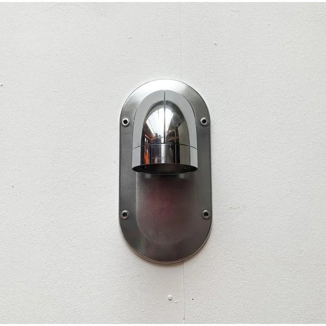 1970s Vintage Danish Pipeline Wall Lamps Sconces by Ole Pless Jørgensen for Nordisk Solar, Set of 2 For Sale - Image 5 of 18