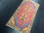 Red Orange and Yellow Faded Oushak Turkish Traditional Vintage Tribal Area Rug For Sale In Phoenix - Image 6 of 11