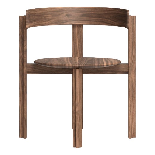 Smoke Stained Oak Principal Chair by Bodil Kjaer for Karakter For Sale