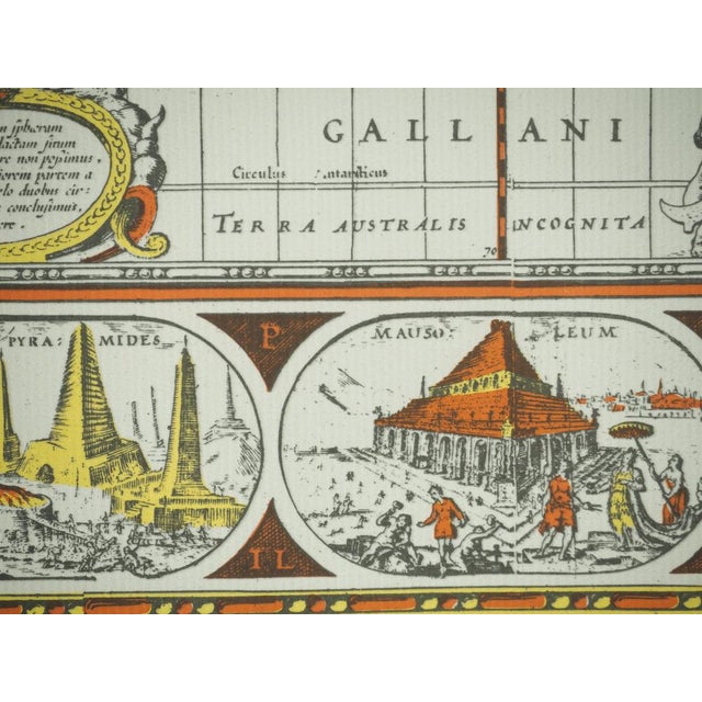 Planisphere by Willem Janszoon Blaeu For Sale - Image 5 of 8