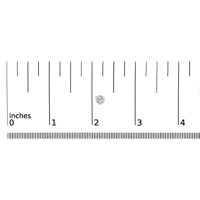 Early 21st Century 14K White Gold 3/4 Cttw 3-Prong Martini Set Brilliant Round-Cut Solitaire Lab Grown Diamond Screwback Stud Earrings, A Pair For Sale - Image 5 of 5