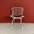 Vintage White Side Chair by Harry Bertoia For Sale - Image 3 of 7