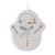 Contemporary Ceramic Snowman Ornament Set of 12 For Sale - Image 3 of 5