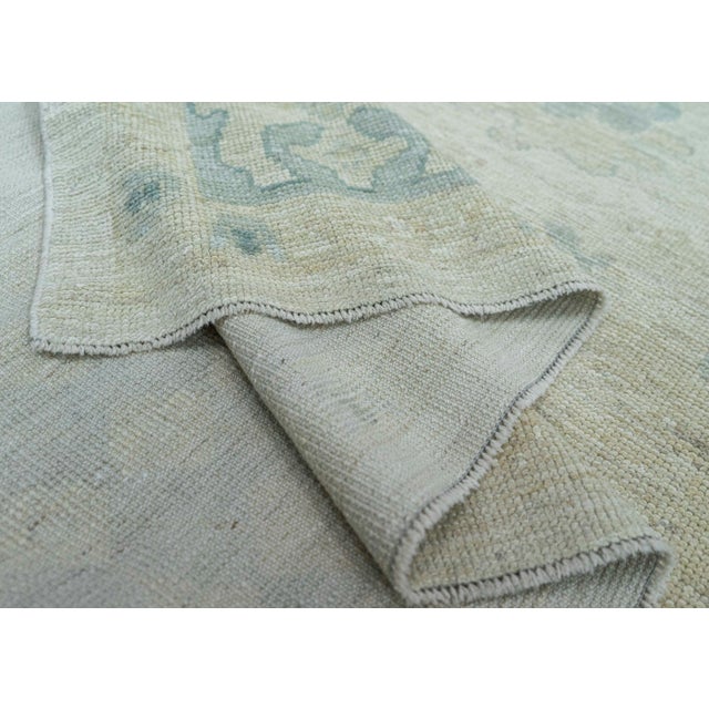 Turkish Oushak Rug 8'10" x 12'9" #20354 For Sale In Houston - Image 6 of 8