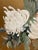 Mid-Century Japanese Style Hand Painted Four-Panel Screen by Lucien Leinfelder For Sale - Image 9 of 13