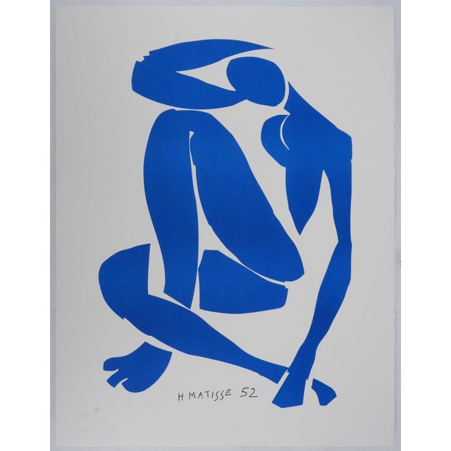 Modern After Henri Matisse, The Blue Nudes, Lithograph, Set of 5 For Sale - Image 3 of 9