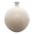 Fine Italian Ceramiche Tadinate Cream Sgraffito Mid-Century Ball Vase For Sale