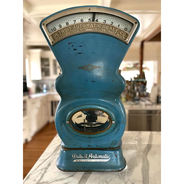 Antique W F Stimpson Computing Scale For Sale - Image 4 of 17