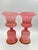 Medici Vases in Pink Opaline with Gilt and Enamel Decoration and Brass-Rimmed Feet, 1890s, Set of 2 For Sale - Image 11 of 11