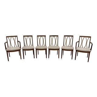 G-Plan Curved Back Dining Chairs Set of 6 For Sale