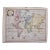 Map of the World: An Original 18th Century Hand-Colored Map by E. Bowen, 1744 For Sale