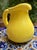 Very elegant authentic Haeger Yellow Pitcher. Just a beautiful piece to accent your collection of plates and decorative...