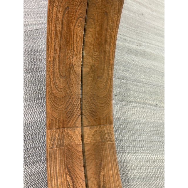 Brownstone Capri Mirror, Teak Wood For Sale - Image 9 of 12