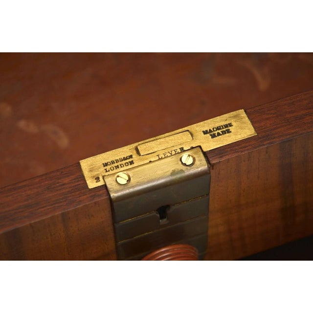 Vintage Walnut Pedestal Desk from Laszlo Hoenig, 1950s For Sale - Image 13 of 14