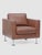 Vitra armchair by Jasper Morrison circa 2000. Beautiful leather patina. Very good condition, two available. This piece has...