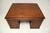 Wood Antique Victorian Leather Top Partners Desk, 1840s For Sale - Image 7 of 11