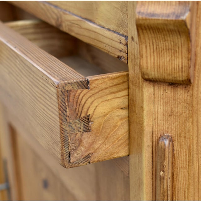 Pine One Door Lift-Top Dresser Base, Netherlands For Sale - Image 11 of 12