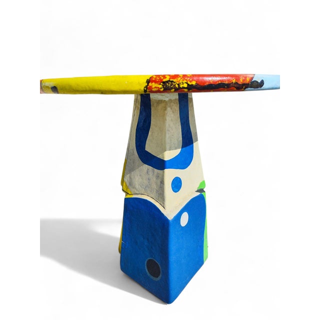Sculptural Chair and Table by Ludo Huys, 1990s, Set of 2 For Sale - Image 12 of 17