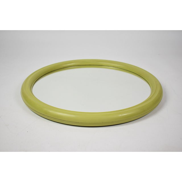 Tiger Plastic Mirror, 1970s For Sale - Image 3 of 12