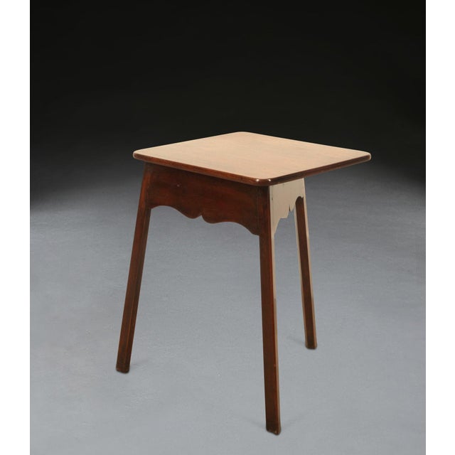 Mid 18th Century Geo III Mahogany and Fruitwood Cricket Table, 1760 For Sale - Image 5 of 12