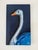 Early 21st Century Sofía Cristina Jiménez, Silver Inflatable Ostrich, Lady Truthi 3, 2025, Acrylic Painting For Sale - Image 5 of 14