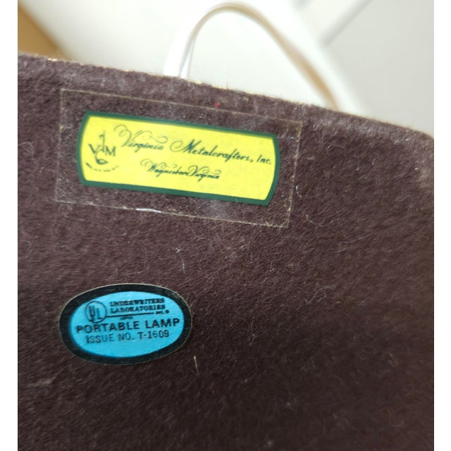 Pair of Virginia MetalCrafters Neoclassical Solid Polished Brass CandleStick Table Lamps For Sale In Washington DC - Image 6 of 6